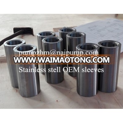 SS316 stainless steel sleeves for slurry pumps